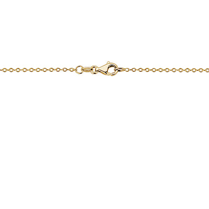 14K Yellow Gold Heart Pendant Necklace Mother Of Pearl Or Pink For Girls And Women Italy 16 Inches